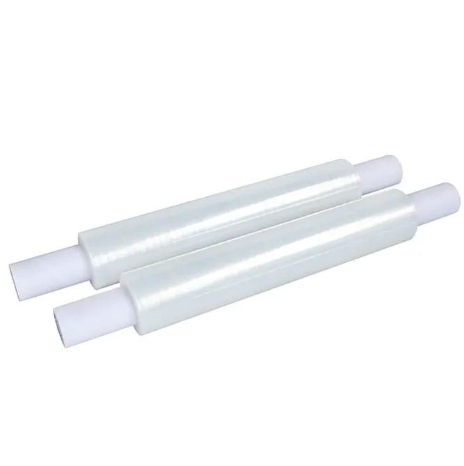 Extended Core Stretch Wrap — Clear — 17mu Heavy Duty — 250 × 400 mm