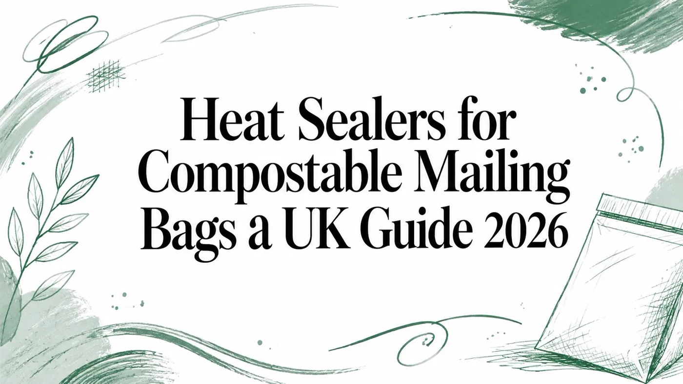 Heat Sealers for Compostable Mailing Bags a UK Guide 2026 — Packaging Panda blog cover image