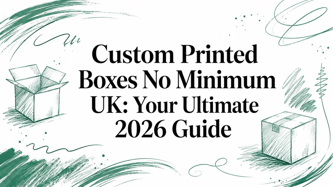 Custom Printed Boxes No Minimum UK: Your Ultimate 2026 Guide — Packaging Panda blog post