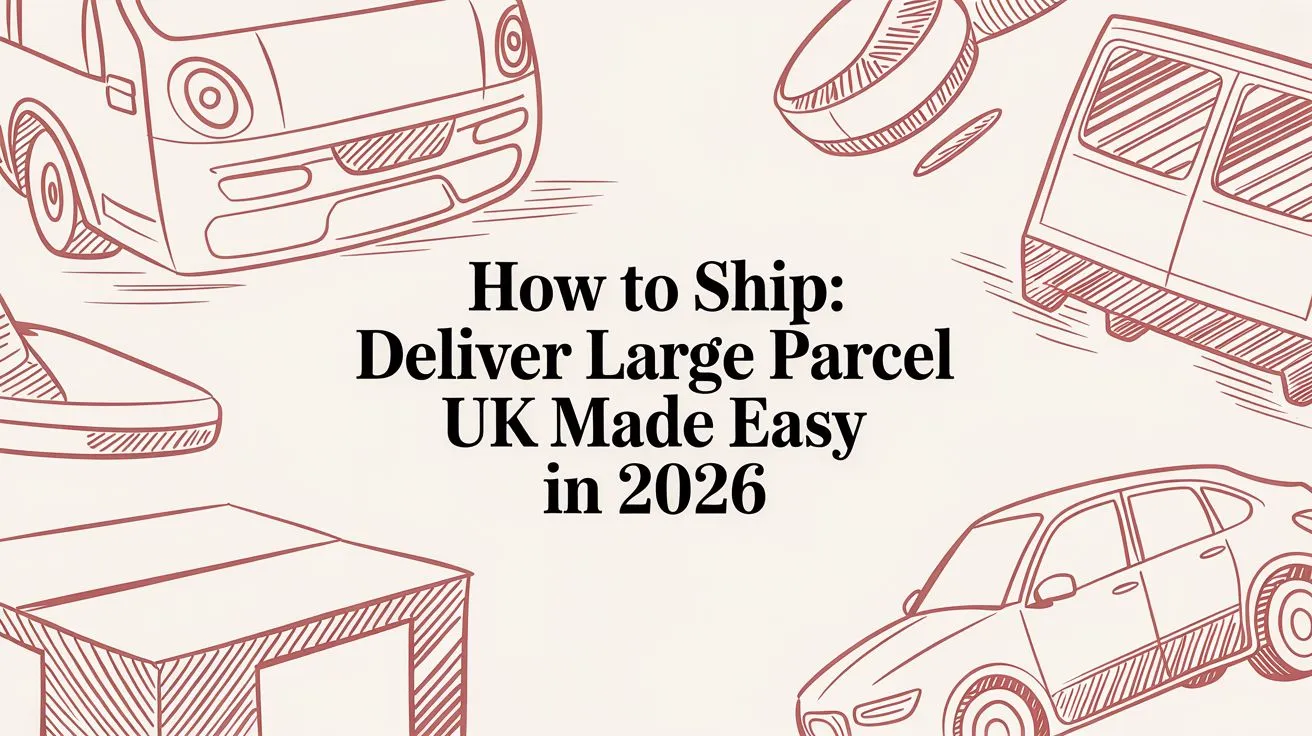 How to Ship: Deliver Large Parcel Uk Made Easy in 2026 — Packaging Panda blog cover image