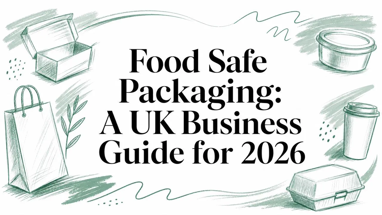 Food Safe Packaging: A UK Business Guide for 2026 — Packaging Panda blog cover image