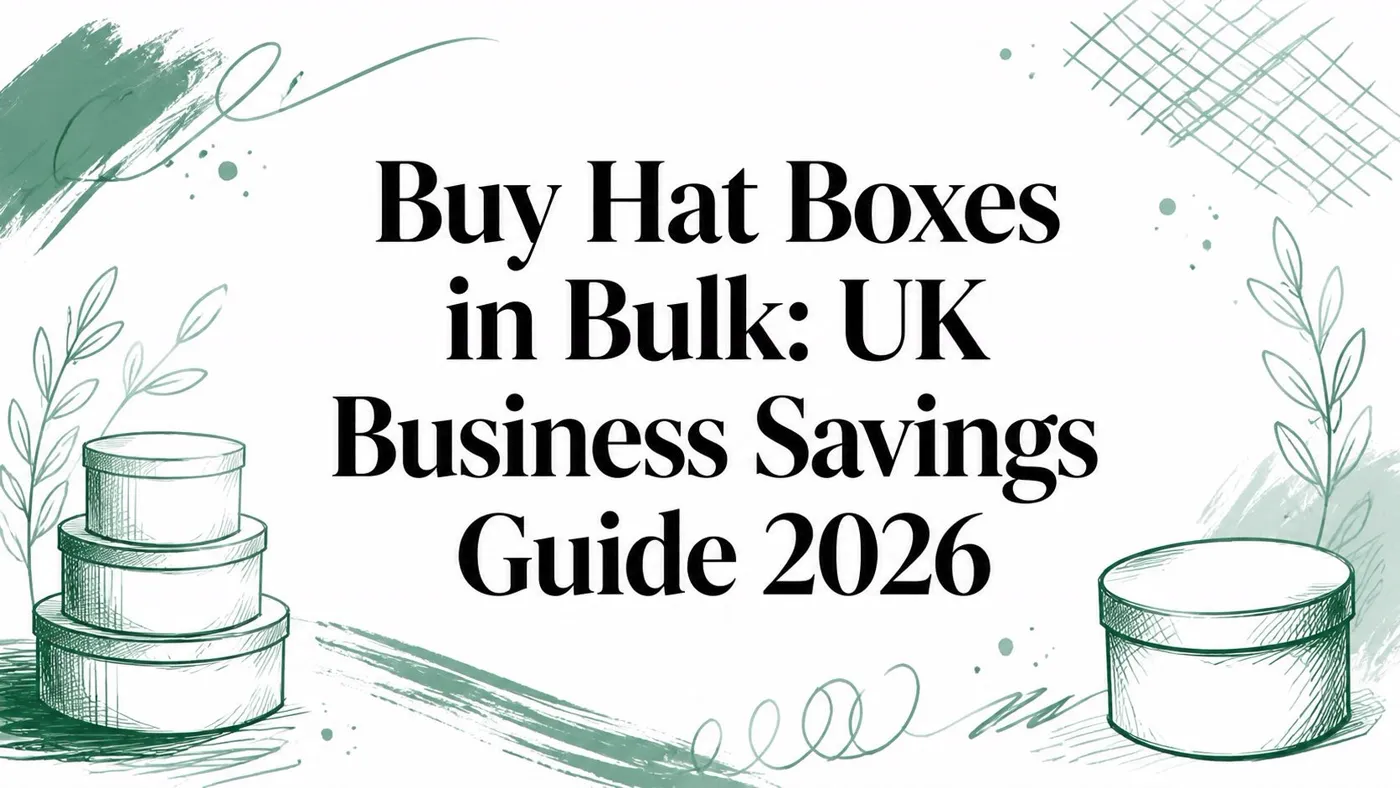 Buy Hat Boxes in Bulk: UK Business Savings Guide 2026 — Packaging Panda blog post