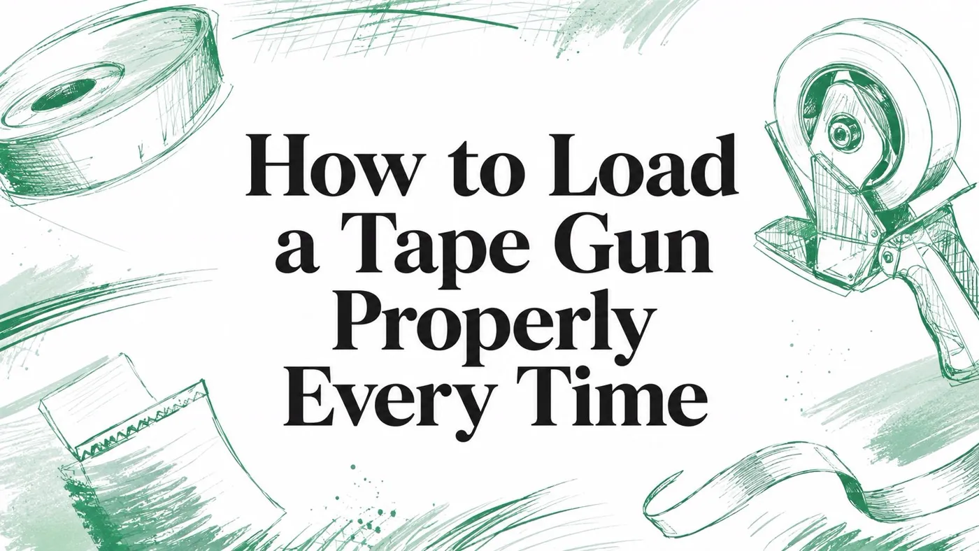 How to Load a Tape Gun Properly Every Time — related Packaging Panda blog post