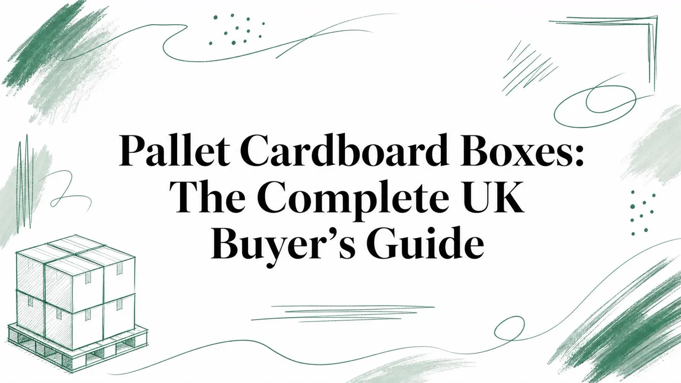 Pallet Cardboard Boxes: The Complete UK Buyer's Guide — Packaging Panda blog cover image