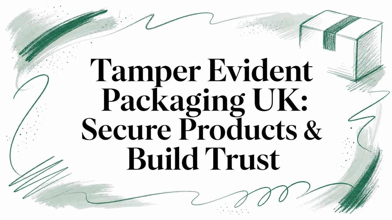 Tamper Evident Packaging UK: Secure Products & Build Trust — Packaging Panda blog post