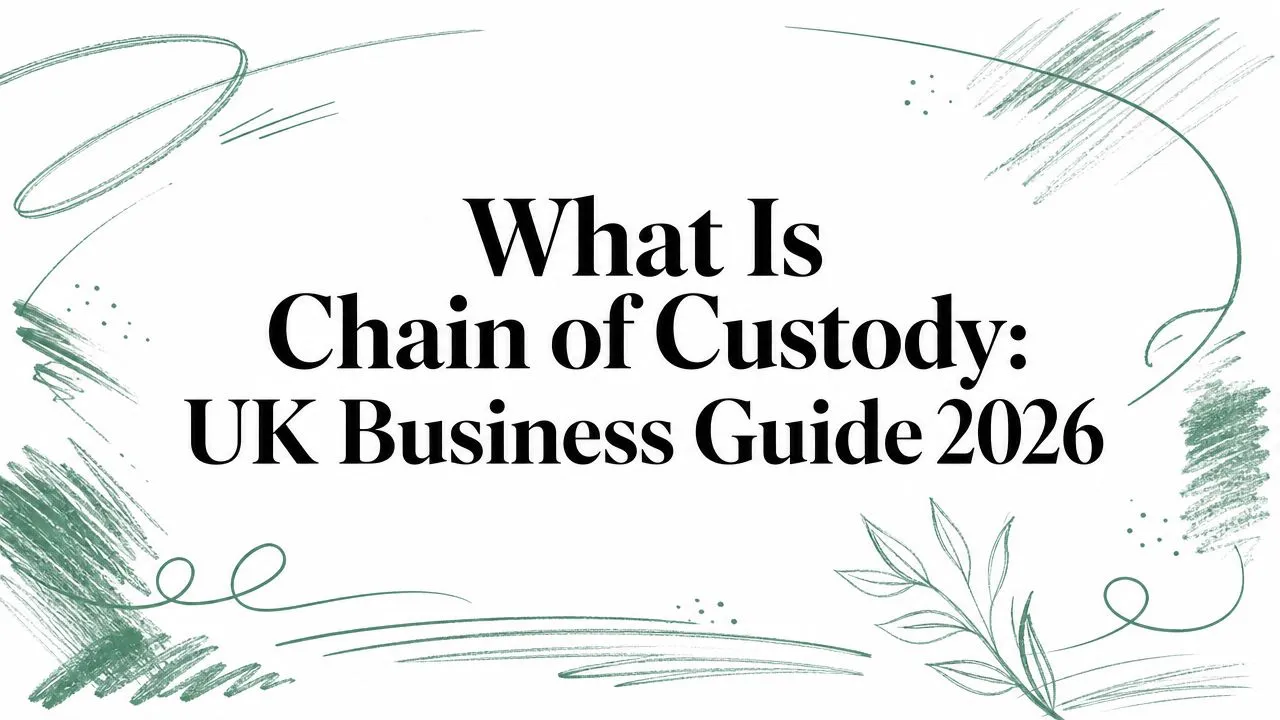 What Is Chain of Custody: UK Business Guide 2026 — Packaging Panda blog post
