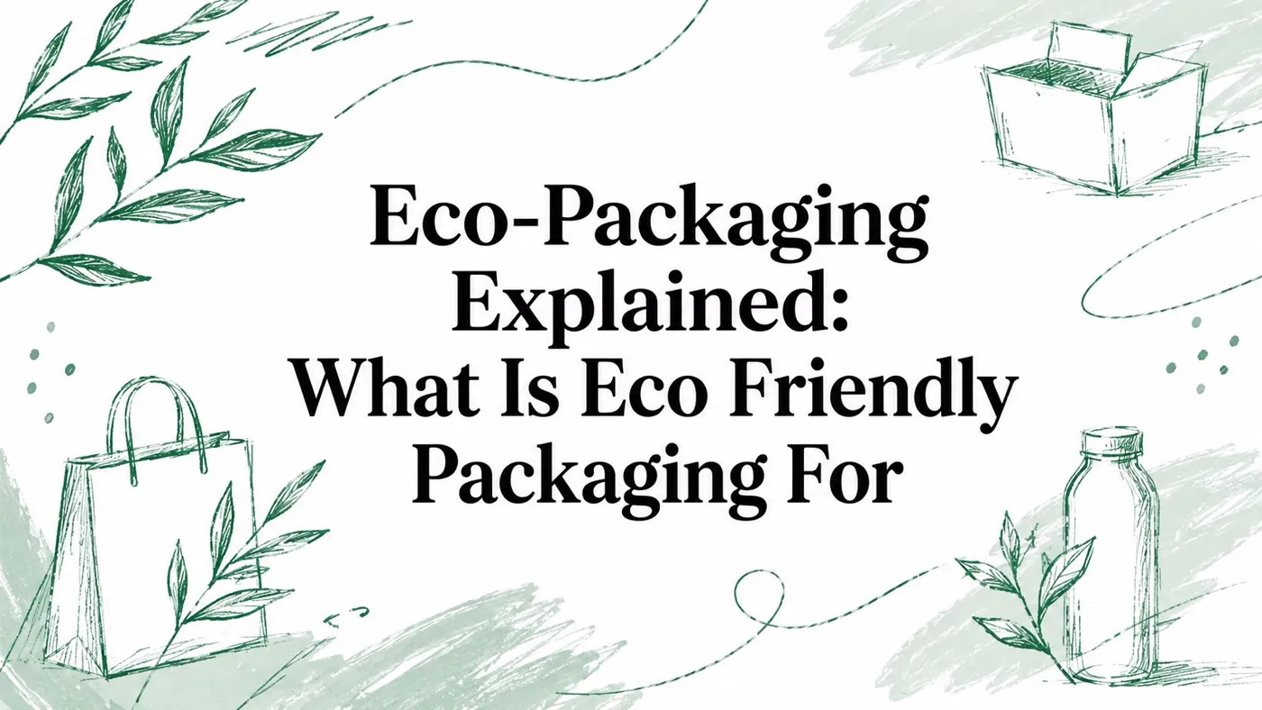 Eco-Packaging Explained: What Is Eco Friendly Packaging For — Packaging Panda blog cover image