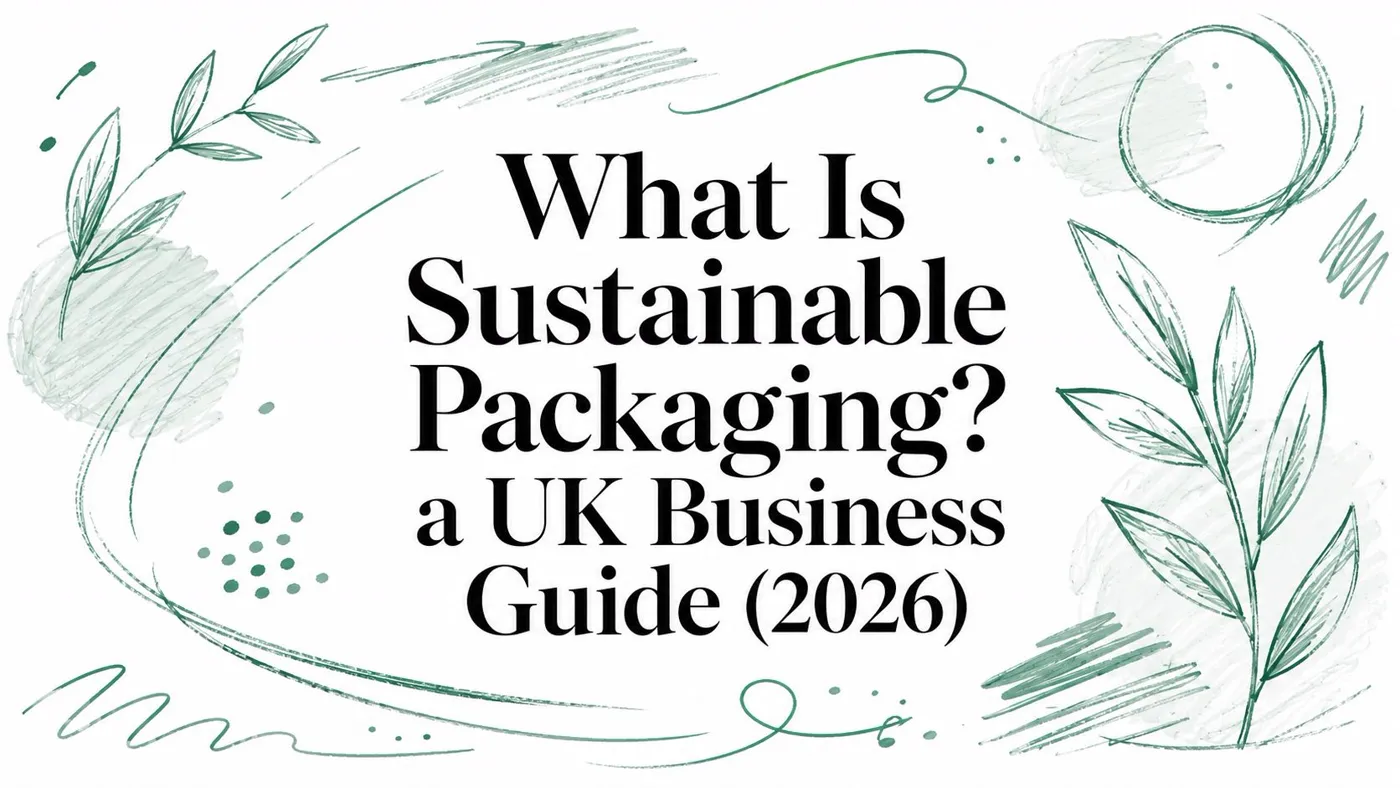 What Is Sustainable Packaging? a UK Business Guide (2026) — Packaging Panda blog cover image