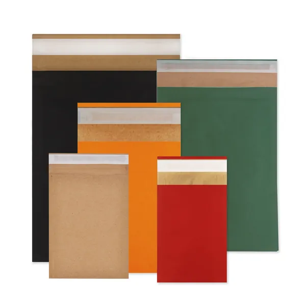 Colour Kraft Padded Bags — Eco Friendly Packaging wholesale from Packaging Panda