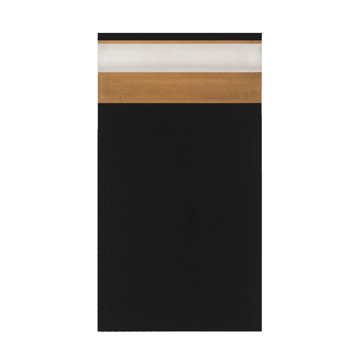 Black Eco Friendly Paper Padded Bags — Colour Kraft Honeycomb Eco Bags wholesale from Packaging Panda