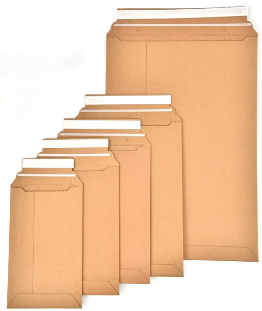 Corrugated Cardboard Envelopes — bespoke custom packaging from Packaging Panda