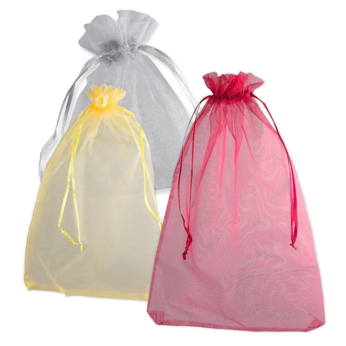 Drawstring Organza Bags | Packaging Panda Drawstring Organza Bags — wholesale drawstring organza bags from Packaging Panda