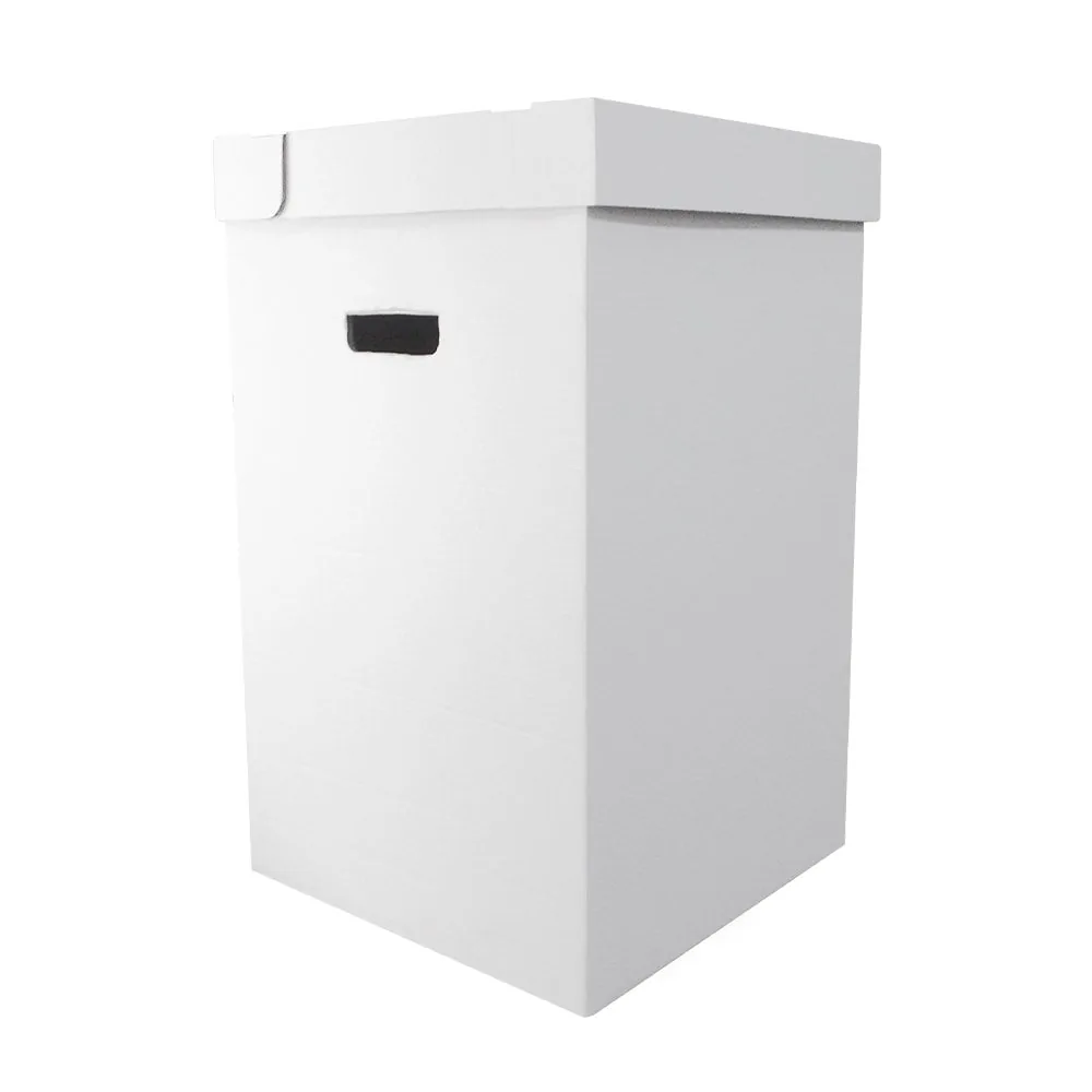 Extra Tall 2 Foot White Corrugated Cake Box & Insert | Cake and Bakery Supplies Extra Tall 2 Foot White Corrugated Cake Box & Insert — Cake and Bakery Supplies wholesale from Packaging Panda