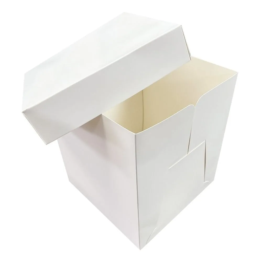 Tall White Cake Boxes | Cake and Bakery Supplies Tall White Cake Boxes — Cake and Bakery Supplies wholesale from Packaging Panda