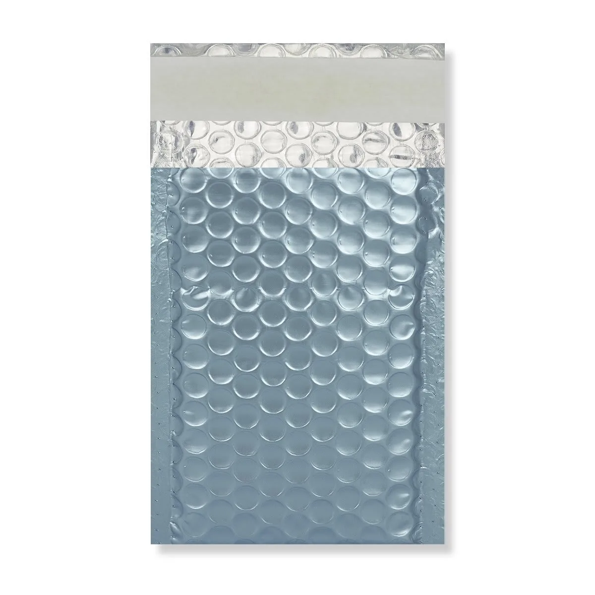 Ice Blue Matt Metallic Padded Bubble Bags | Packaging Panda Ice Blue Matt Metallic Padded Bubble Bags — wholesale ice blue matt metallic padded bubble bags from Packaging Panda