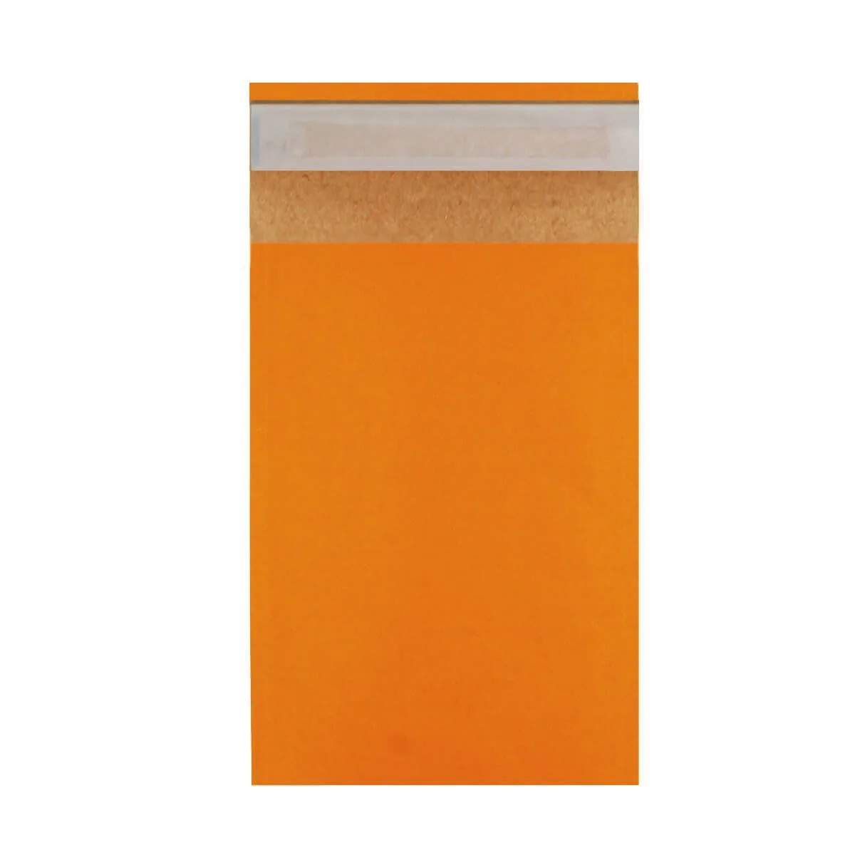 Orange Eco-Friendly Paper Padded Bags — Colour Kraft Honeycomb Eco Bags wholesale from Packaging Panda