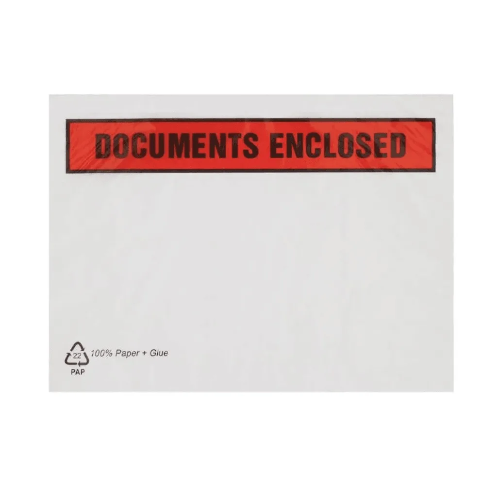 Paper Printed Document Wallets