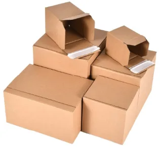 Postal Boxes With Adhesive Strip — Cardboard Boxes wholesale from Packaging Panda
