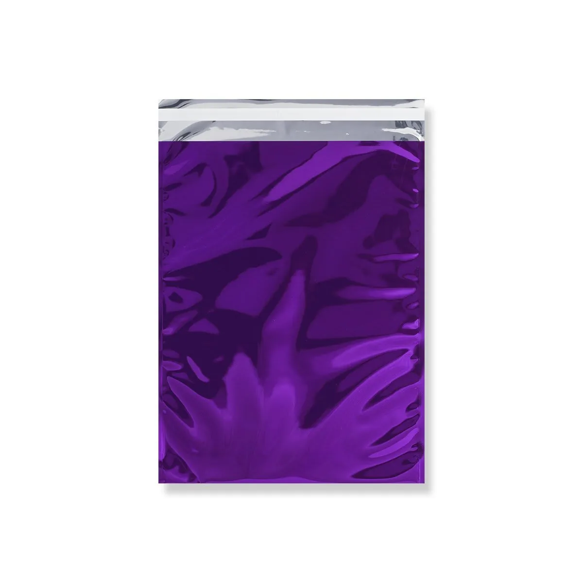 Purple Gloss Metallic Foil Bags Peel & Seal — Gloss Metallic Foil Bags wholesale from Packaging Panda