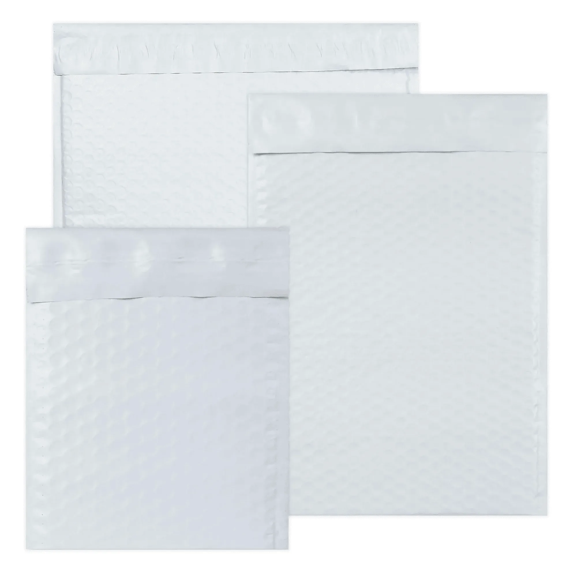 White Poly Bubble Bags