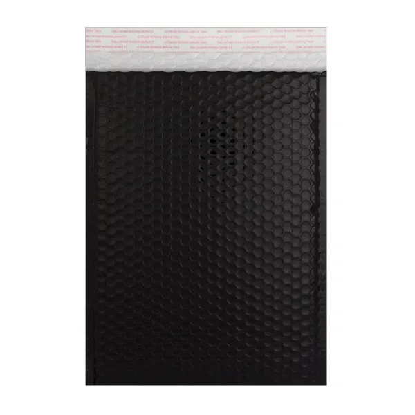 Black Gloss Metallic Bubble Bag — C4 Black Gloss Bubble Bag — 324 × 230 × 230 mm