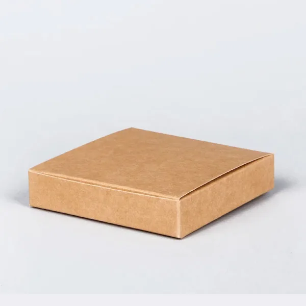 Brown Gift Boxes — 100 × 100 × 25 mm