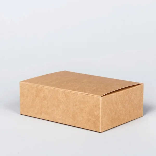Brown Gift Boxes — 133 × 102 × 65 mm