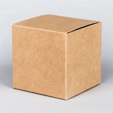 Brown Gift Boxes — 114 × 114 × 114 mm