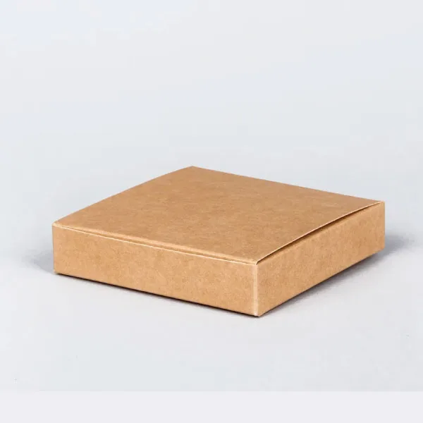 Brown Gift Boxes — 125 × 125 × 25 mm
