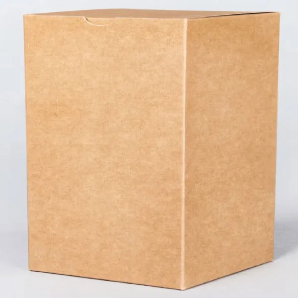 Brown Gift Boxes — 152 × 152 × 178 mm