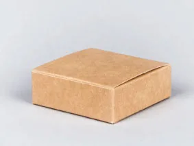 Brown Gift Boxes — 51 × 51 × 25 mm