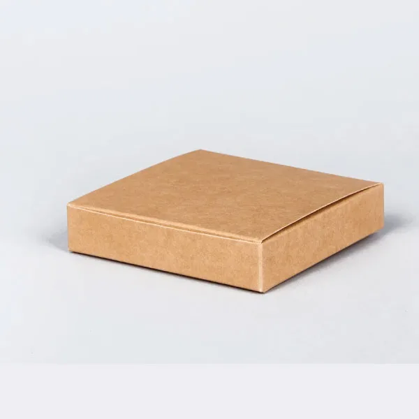Brown Gift Boxes — 75 × 75 × 25 mm