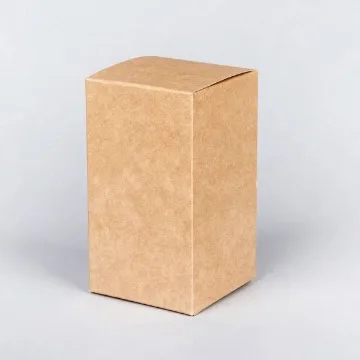Brown Gift Boxes — 76 × 76 × 127 mm