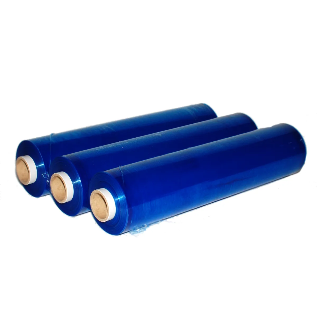 By the Pallet Flush Core Pallet Wrap — Blue — 17mu / Food — 250 × 400 mm