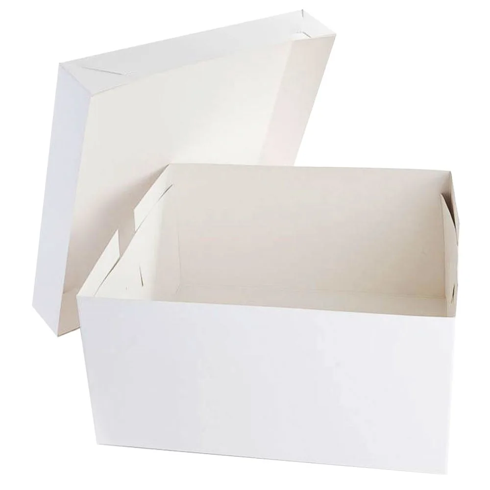 Wholesale Cake Boxes With Lids — 10" Cake Boxes And Lids — 250 × 250 × 155 mm