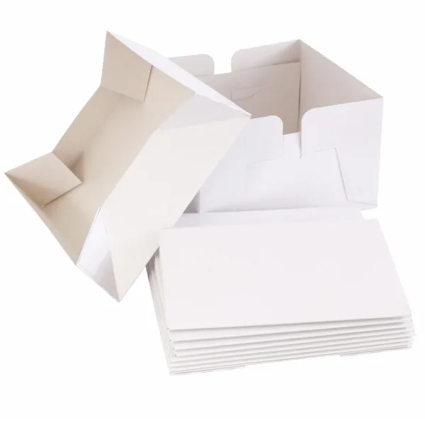 Wholesale Cake Boxes With Lids — 14" Cake Boxes and Lids — 356 × 356 × 152 mm