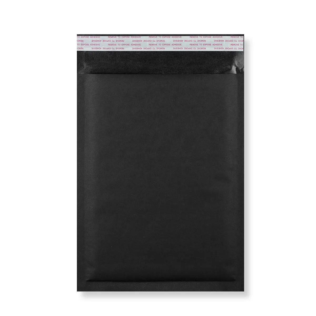 Coloured Kraft Bubble Bags — Black — 170gsm — 250 × 350 mm
