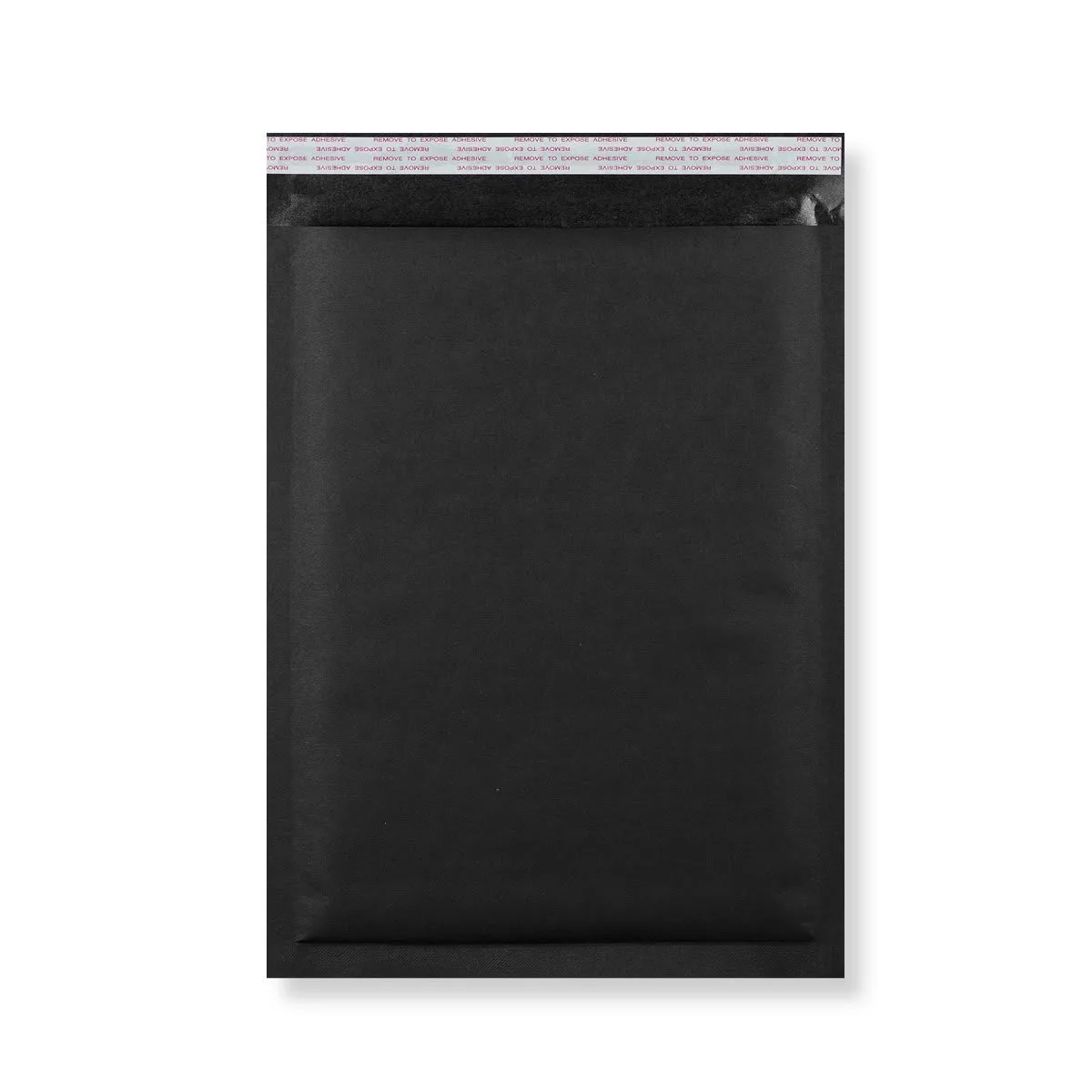 Coloured Kraft Bubble Bags — Black — 170gsm — 320 × 450 mm