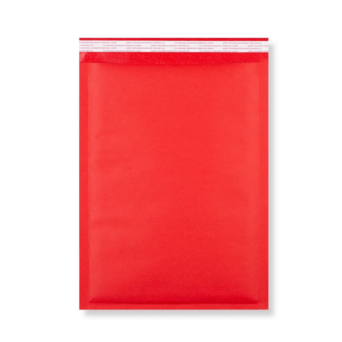 Coloured Kraft Bubble Bags — Red — 170gsm — 320 × 450 mm