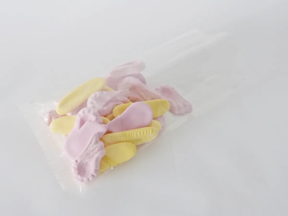 Compostable Cellophane Bags — Cellophane Bag Without Gusset — 180 × 300 mm