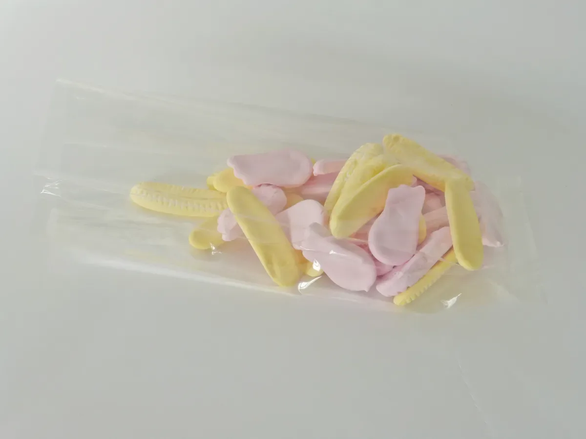 Compostable Cellophane Gusseted Bags — Cellophane Bag With Gusset — 180 × 120 × 305 mm