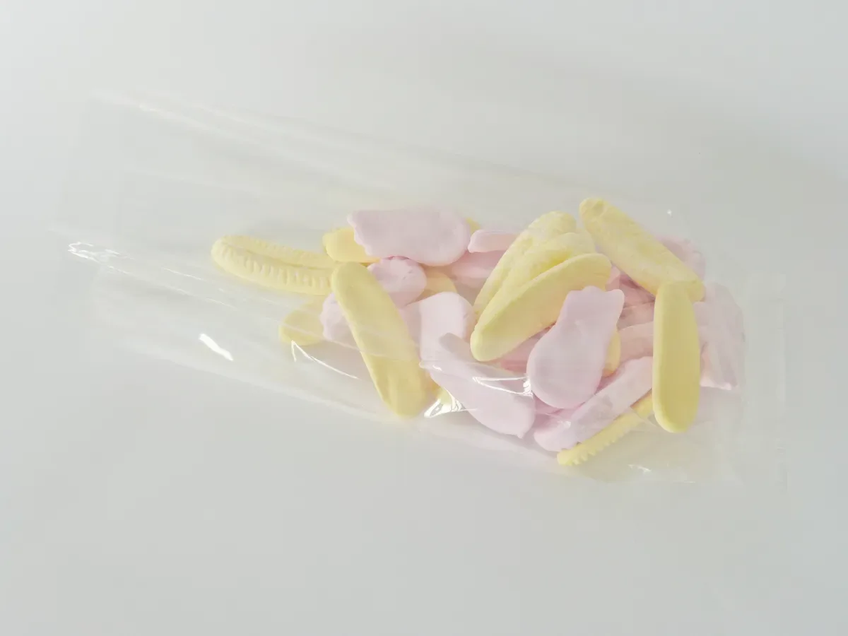 Compostable Cellophane Gusseted Bags — Cellophane Bag With Gusset — 180 × 120 × 305 mm