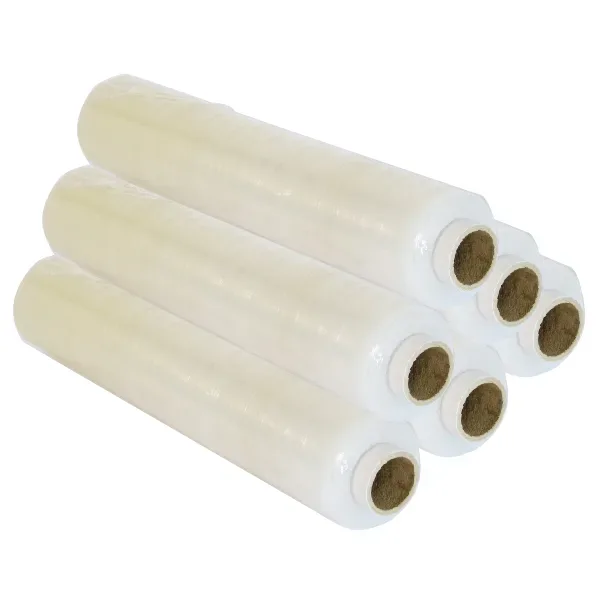 Flush Core Pallet Wrap — Clear — 17mu Heavy Duty — 250 × 400 mm