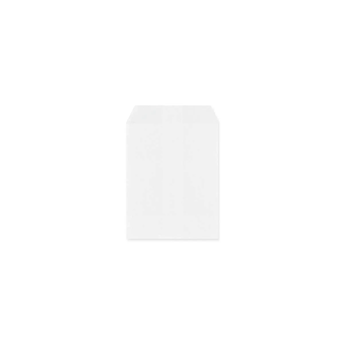 Flush Top Glassine Bags 60GSM — Clear — 60gsm — 90 × 105 mm