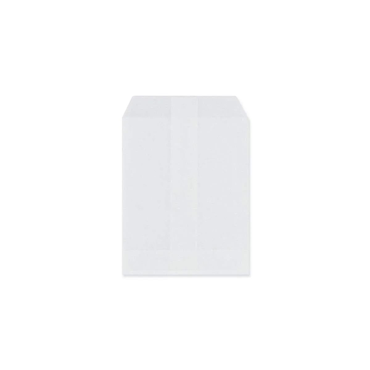 Flush Top Glassine Bags 60GSM — Clear — 60gsm — 95 × 122 mm
