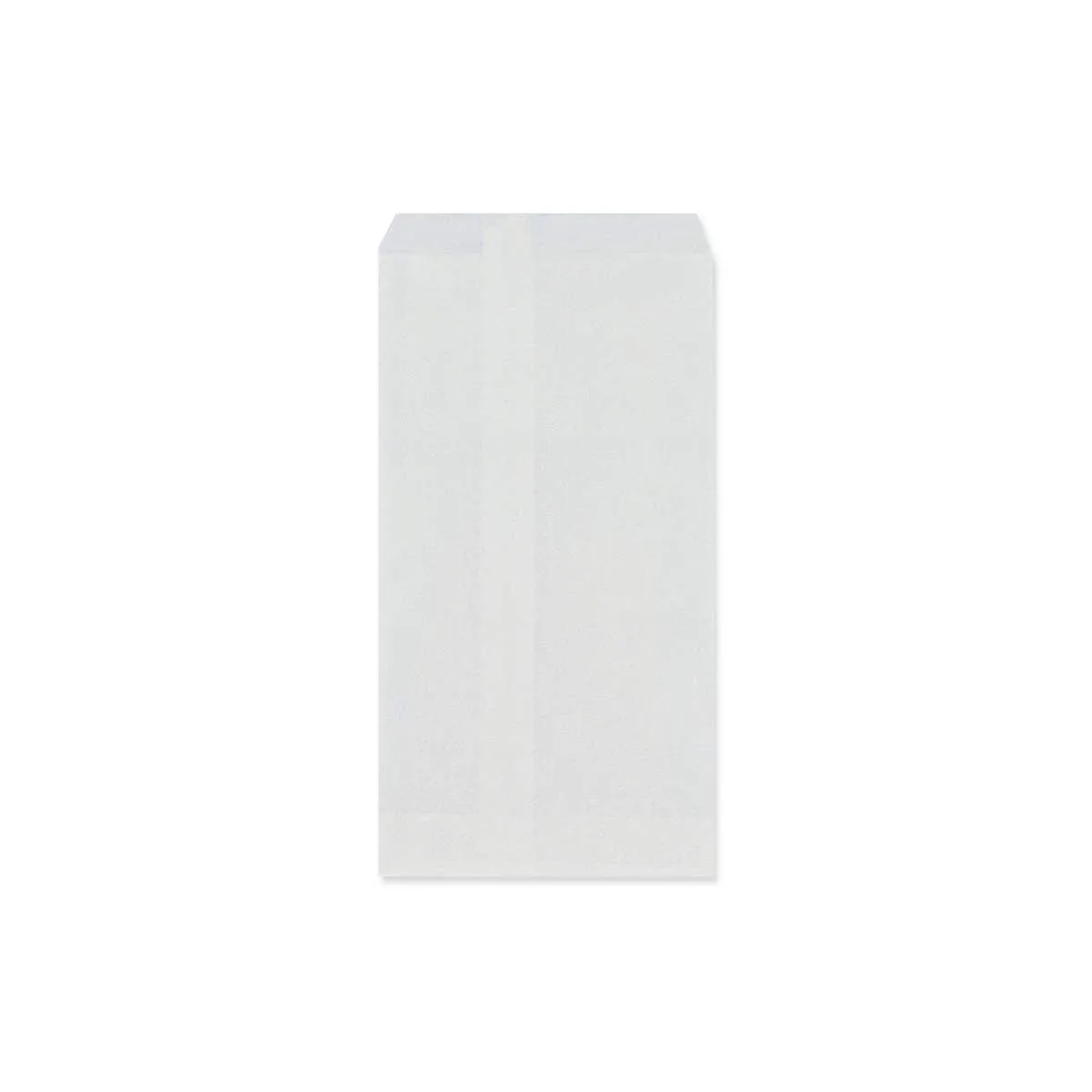 Flush Top Glassine Bags 60GSM — Clear — 60gsm — 110 × 203 mm