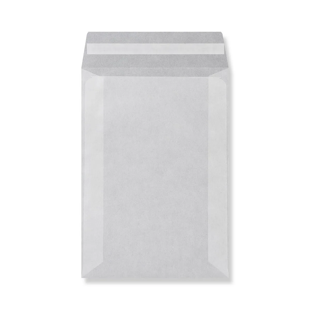 Glassine Envelopes Peel and Seal — Clear — 60gsm — 114 × 162 mm