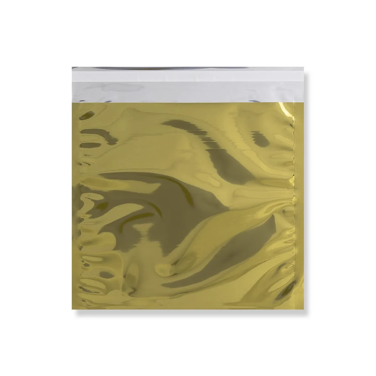 Gold Gloss Metallic Foil Bags Peel & Seal — Gold — 70gsm — 220 × 220 mm