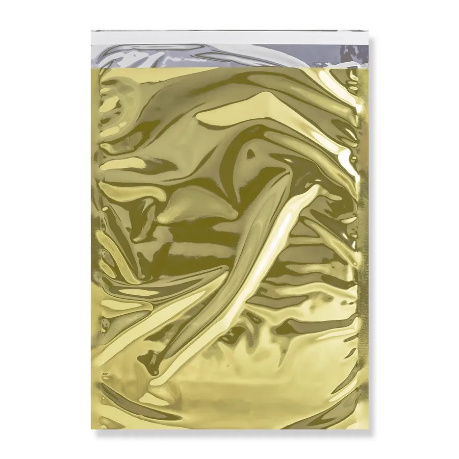 Gold Gloss Metallic Foil Bags Peel & Seal — Gold — 70gsm — 320 × 450 mm