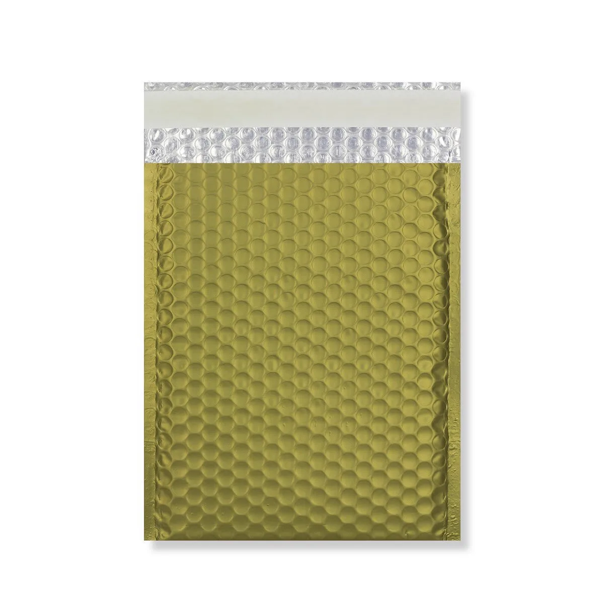 Gold Matt Metallic Padded Bubble Bags — Metallic_Gold — 190gsm — 230 × 324 mm